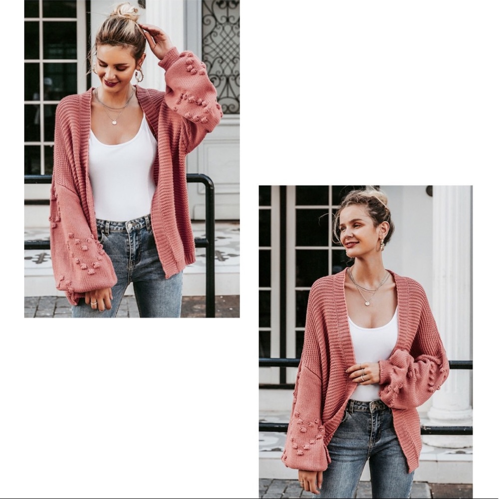 Last one! 🎉HP🎉Oversized Heart Cardigan - Picture 3 of 7